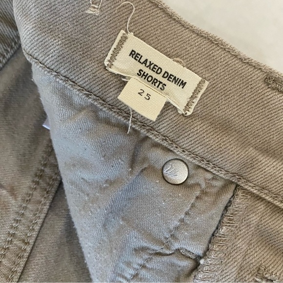 MADEWELL SHORT  SUMMER CASUAL BEACH PARTY JEAN SHORTS SIZE 25 - Picture 4 of 9